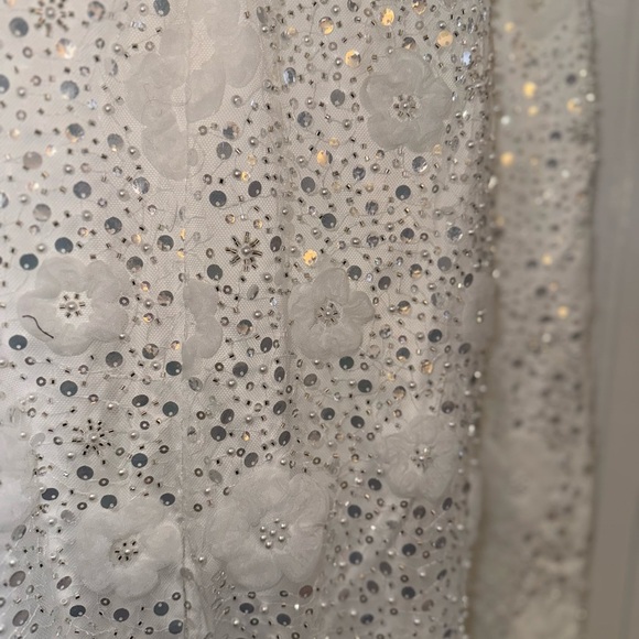 NWT - Show Me Your MuMu Beaded Floral Wedding Skirt - Picture 3 of 6